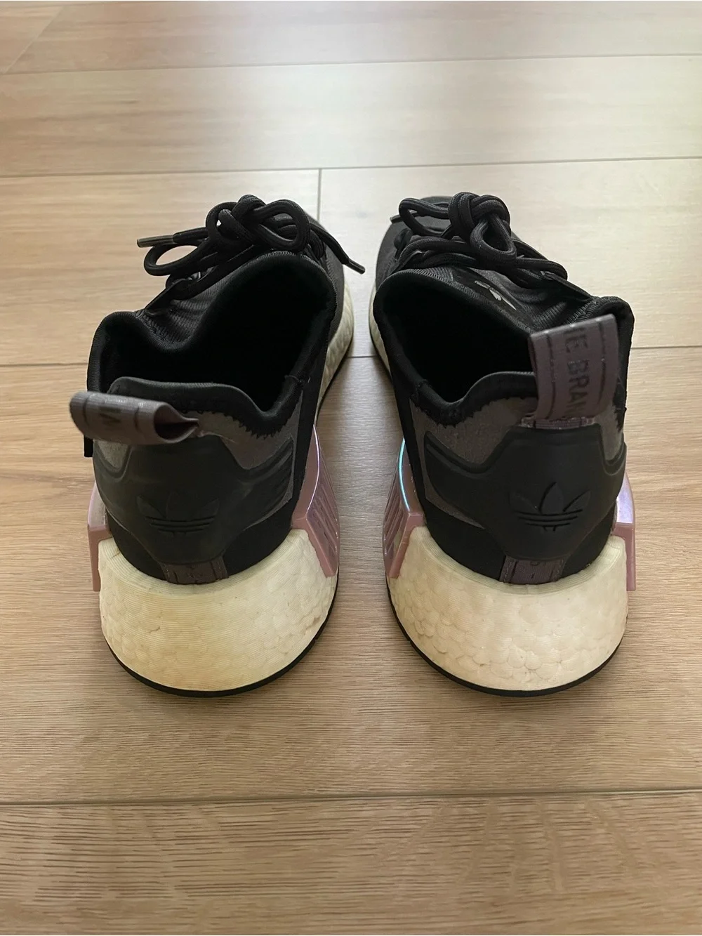 adidas Black Irescent NMD GY8537 Runners Shoes Women 8 #0168